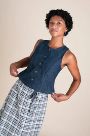 Conscious Clothing - Katherine Vest | Cone Denim