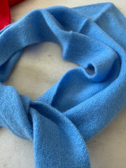 Billy Bamboo - Cashmere Cravat Scarf | Baby Blue