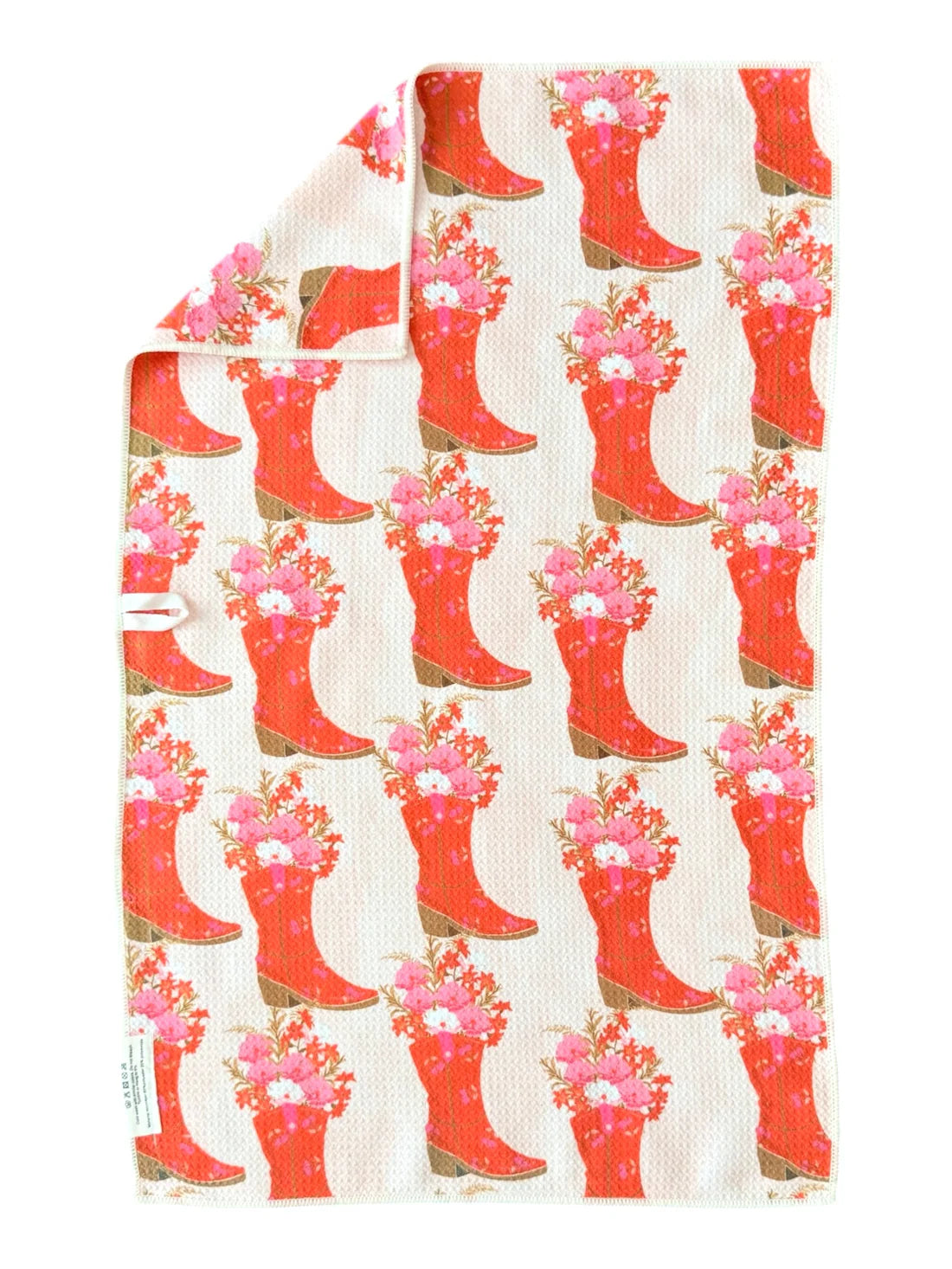 crae. - Double Sided Hand Towel | Boots in Bloom