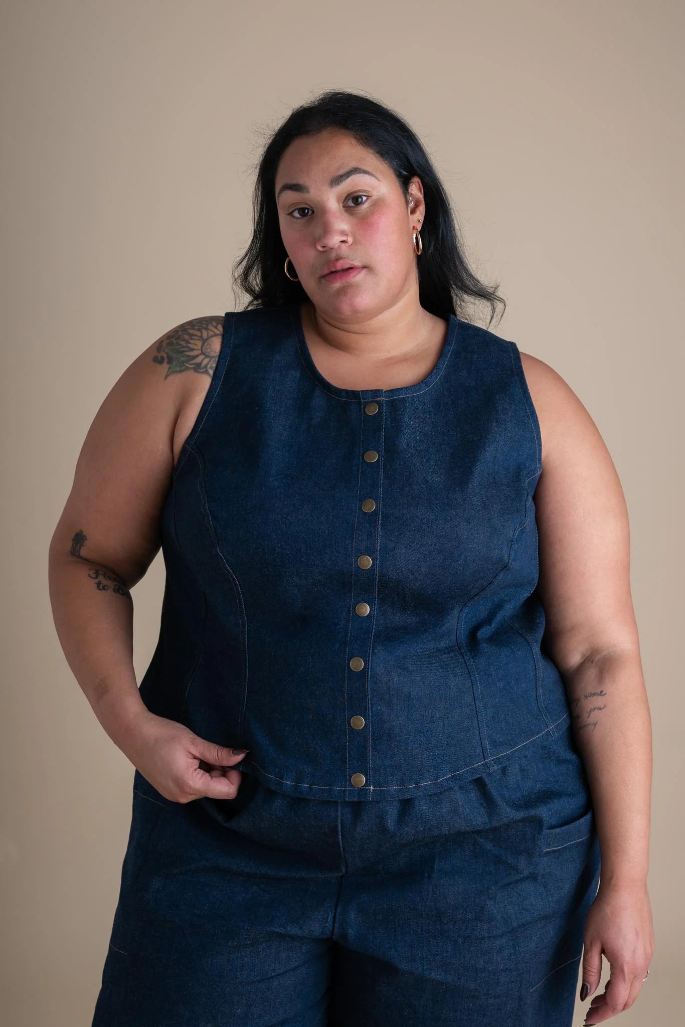 Conscious Clothing - Katherine Vest | Cone Denim