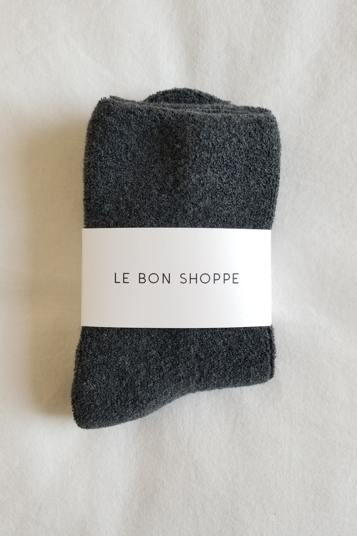 Le Bon Shoppe - Cloud Socks | Charcoal