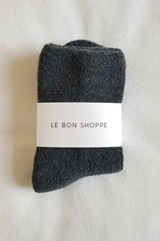 Le Bon Shoppe - Cloud Socks | Charcoal