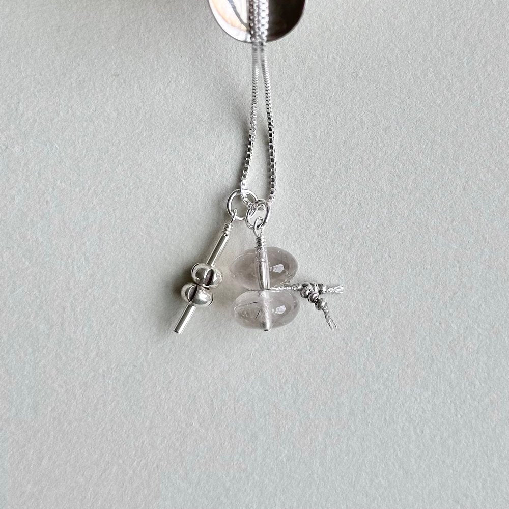 Turnstone Jewelry - Cairn & Spire Charm Necklace | Silver