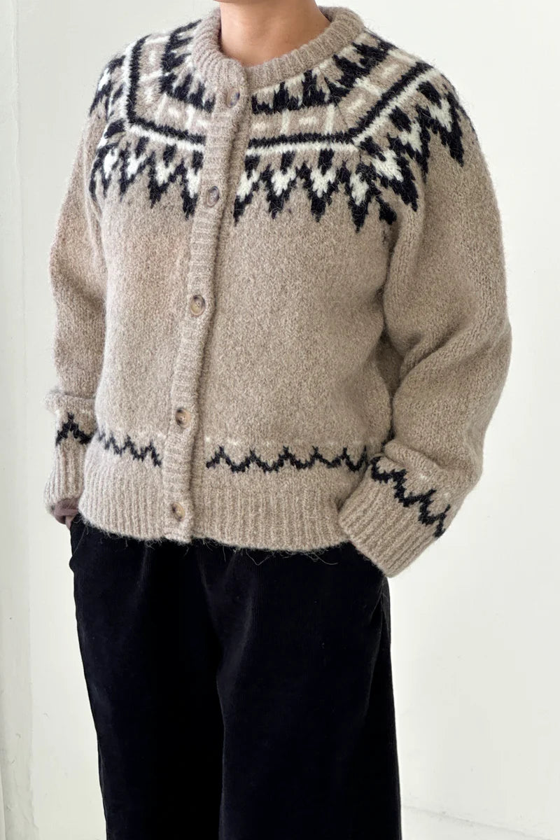 Le Bon Shoppe - Alpaca Cabin Cardigan | Beige