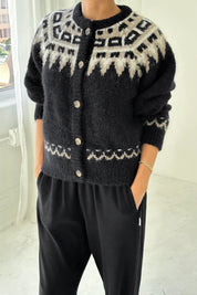 Le Bon Shoppe - Alpaca Cabin Cardigan | Black