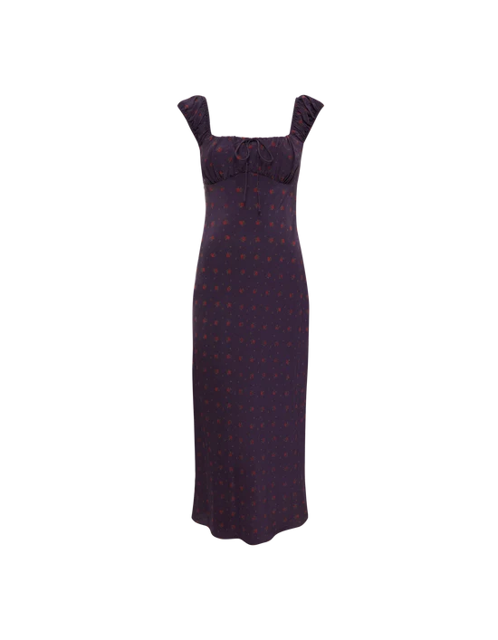 Rumored - Callaway Midi Dress | Midnight Bloom