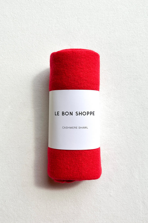 Le Bon Shoppe - Cashmere Shawl | Red