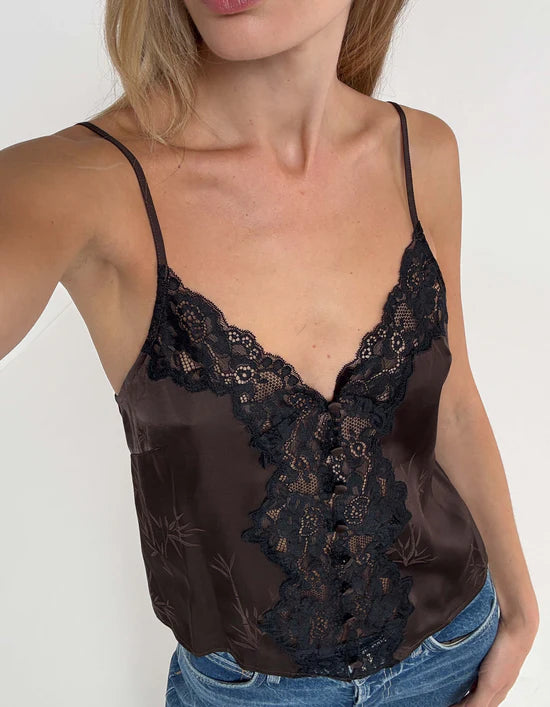 Rumored - Chantilly Tank | Espresso Bamboo