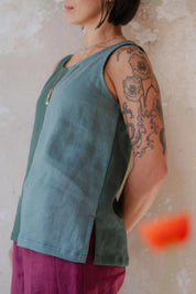 Conscious Clothing - Classic Tank | Agave/Spruce