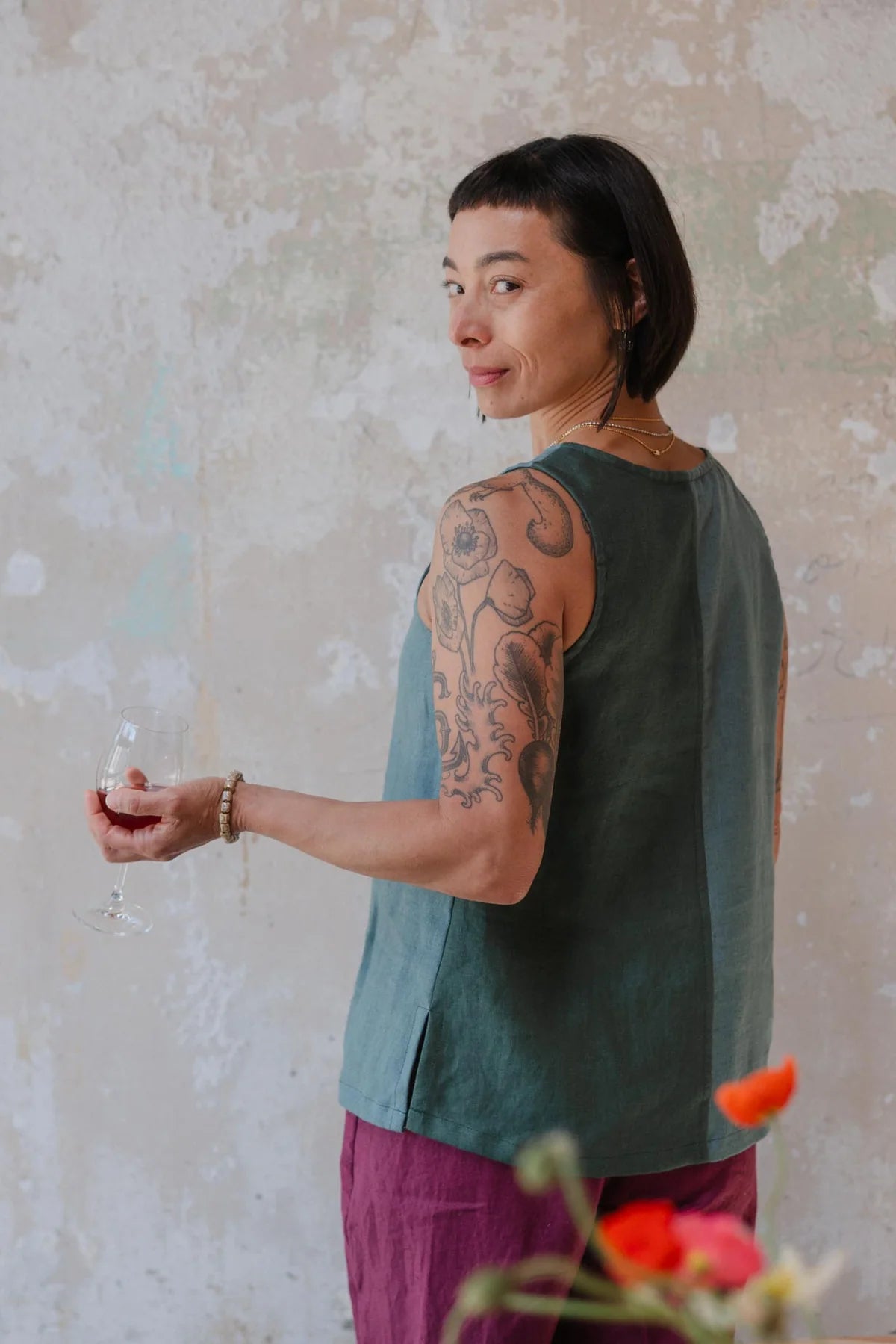Conscious Clothing - Classic Tank | Agave/Spruce