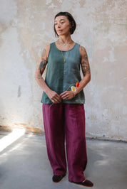 Conscious Clothing - Classic Tank | Agave/Spruce