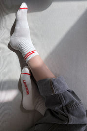 Le Bon Shoppe - Boyfriend Socks | Clean White