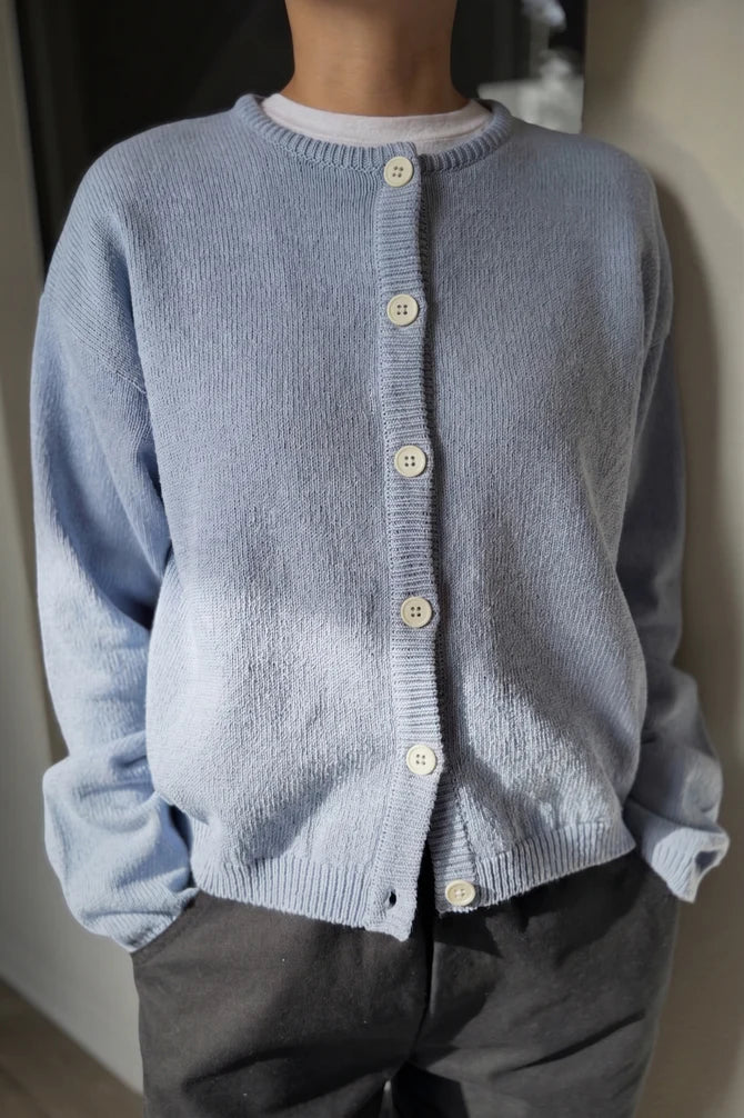 Le Bon Shoppe - Cotton Leila Cardigan | Cornflower