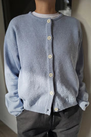 Le Bon Shoppe - Cotton Leila Cardigan | Cornflower