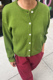Le Bon Shoppe - Cotton Leila Cardigan | Avocado