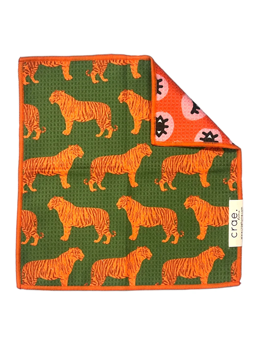 crae. - Reversible Washcloth | Eye of the Tiger