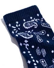 doublesoul - Rodeo High Sock | Denim Blue