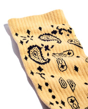 doublesoul - Rodeo High Sock | Butter Yellow