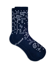 doublesoul - Rodeo High Sock | Denim Blue