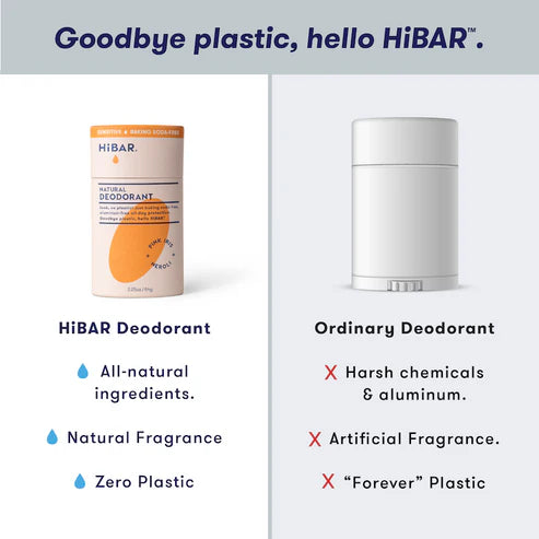 HiBAR - Sensitive Deodorant | Pink-Iris + Neroli