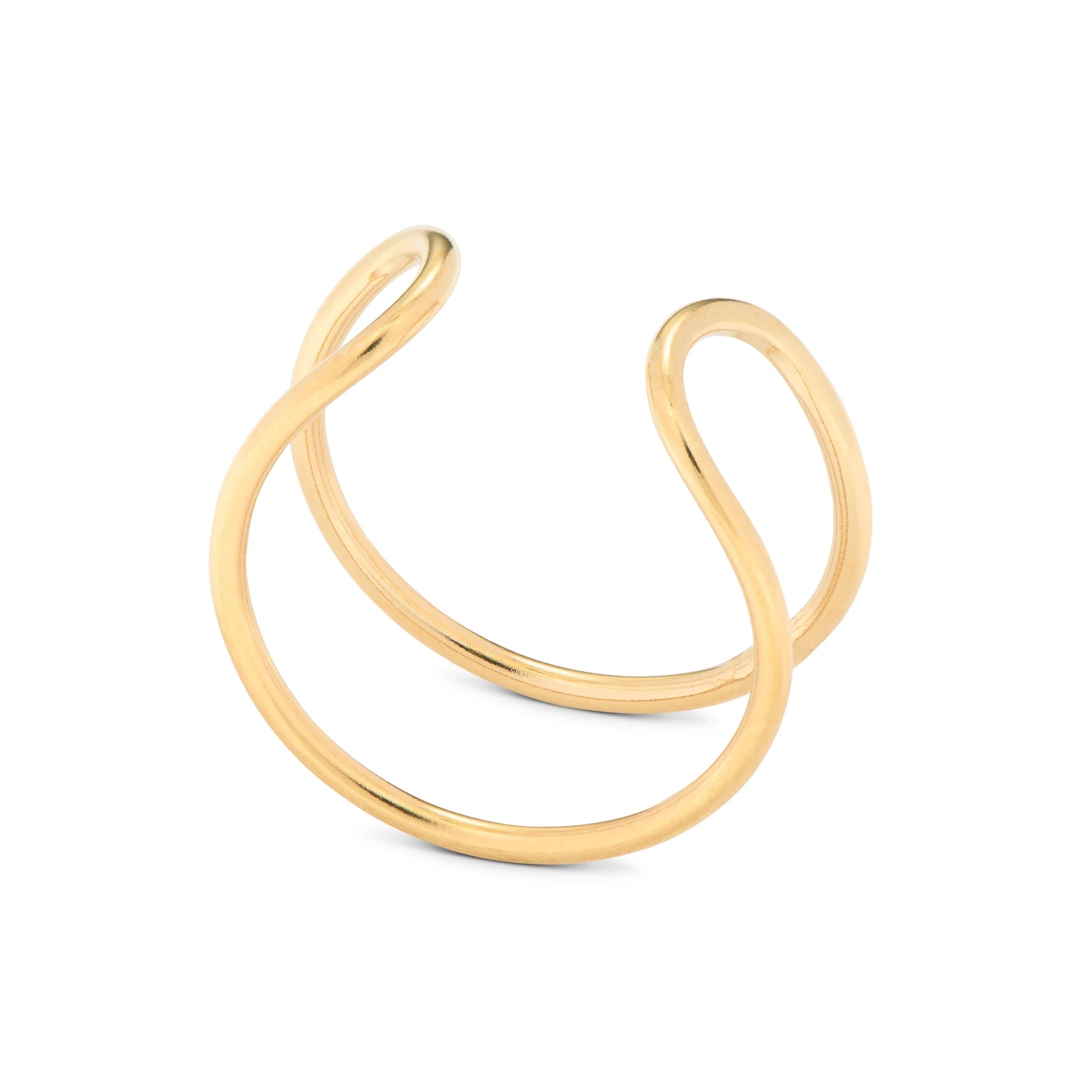 Baleen - Double Dutch Ring | Gold