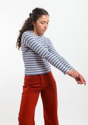 Gravel & Gold -  Duo Tee | Coast Stripe