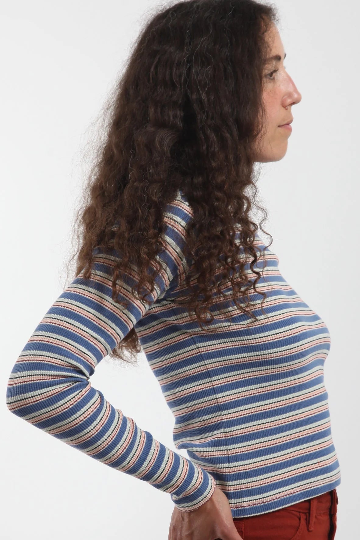 Gravel & Gold -  Duo Tee | Coast Stripe