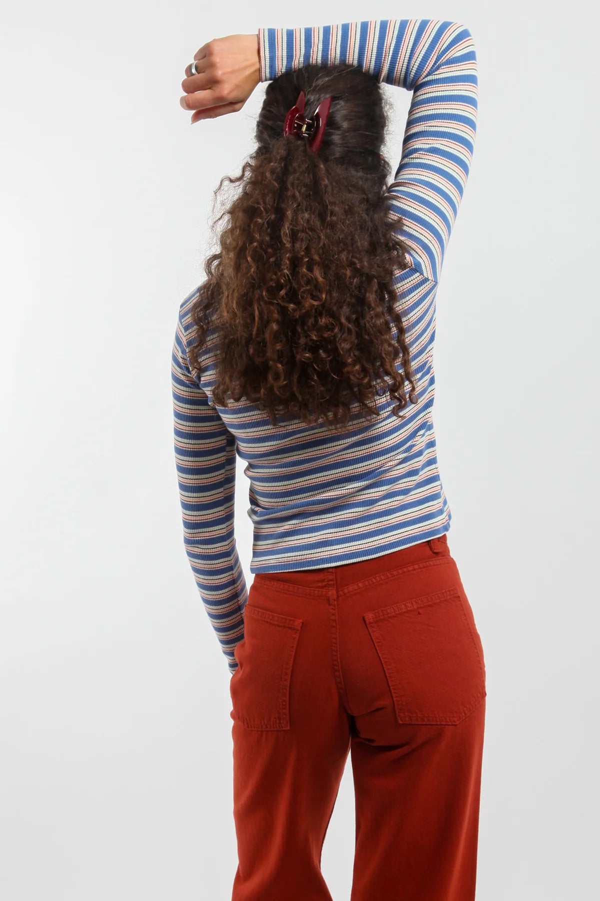 Gravel & Gold -  Duo Tee | Coast Stripe