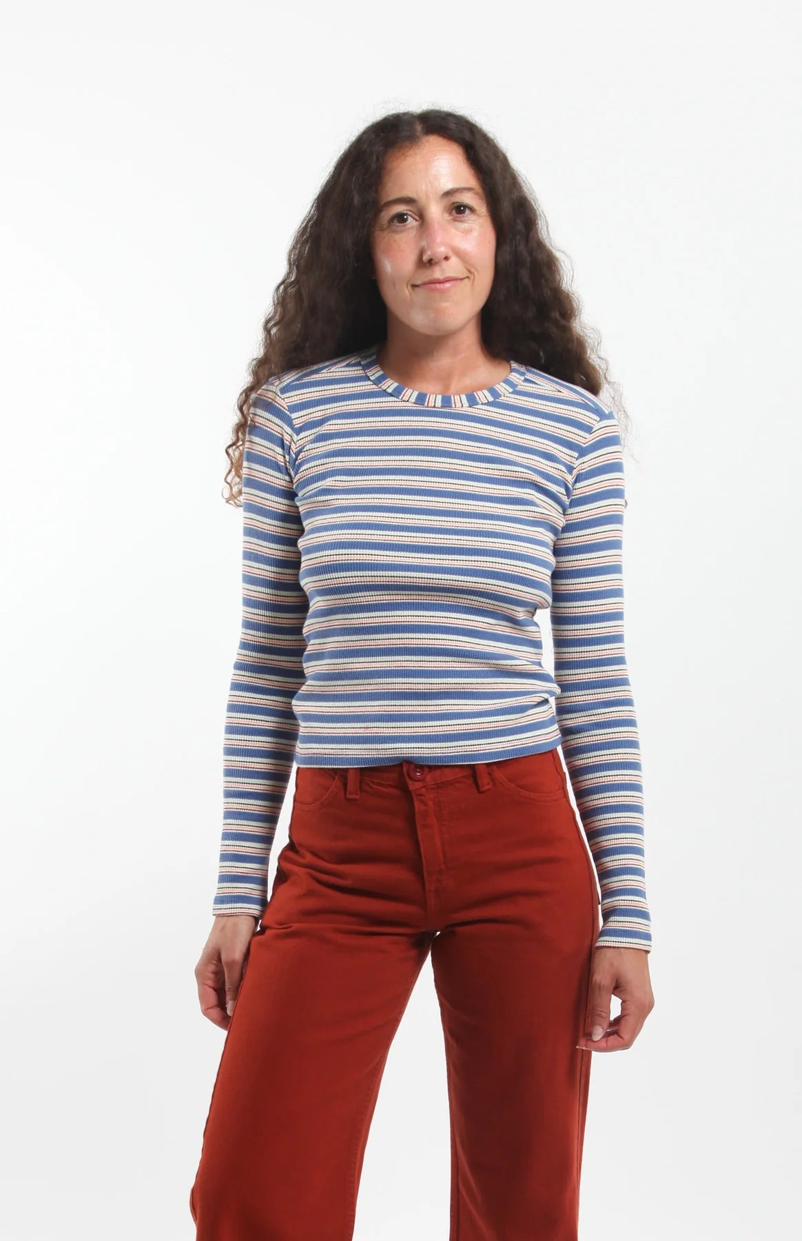 Gravel & Gold -  Duo Tee | Coast Stripe