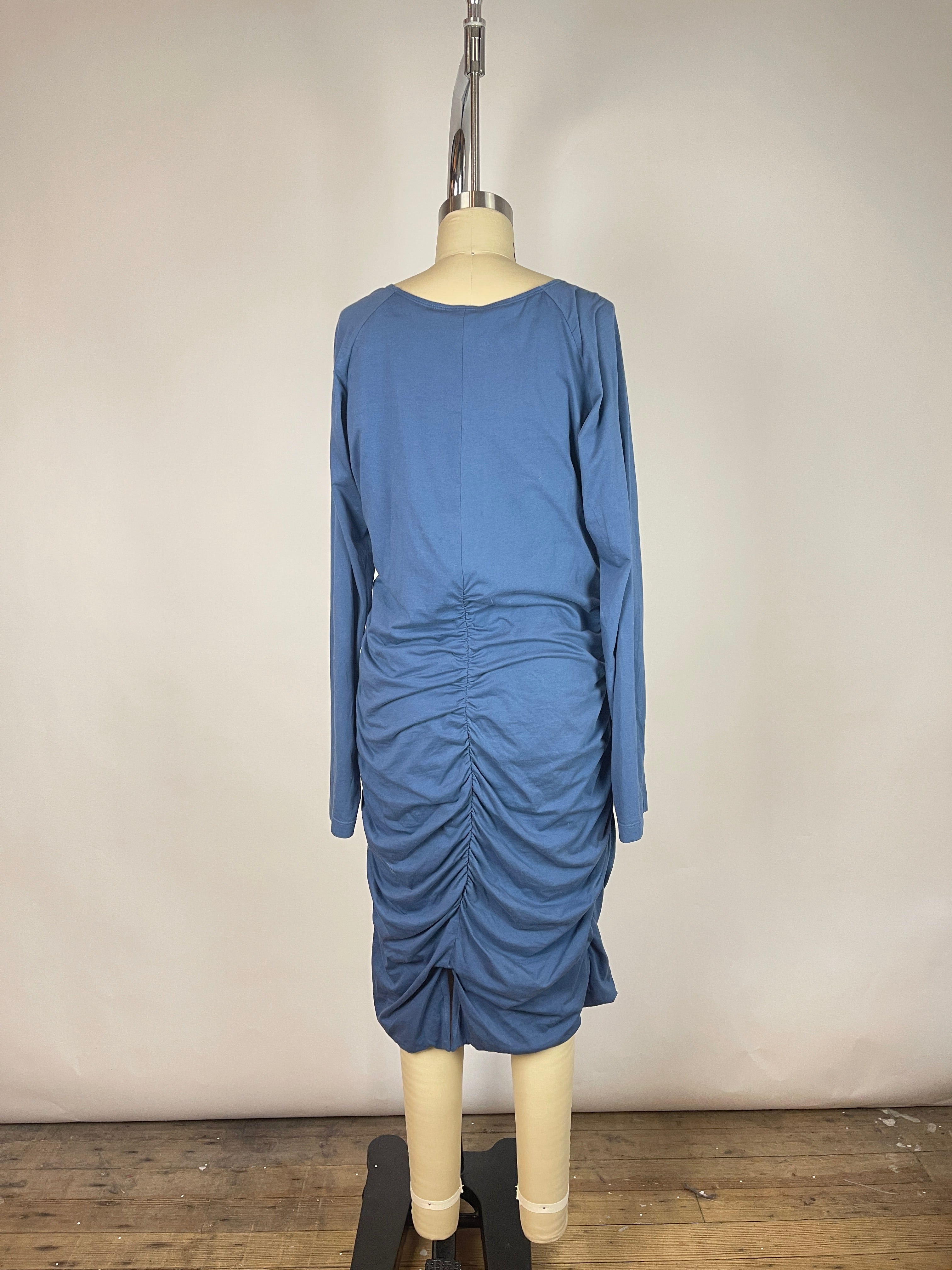 Sundance Ruched Blue Dress (XL)