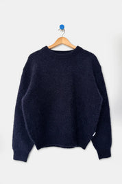 Le Bon Shoppe - Elio Crew Neck Alpaca Sweater | Navy
