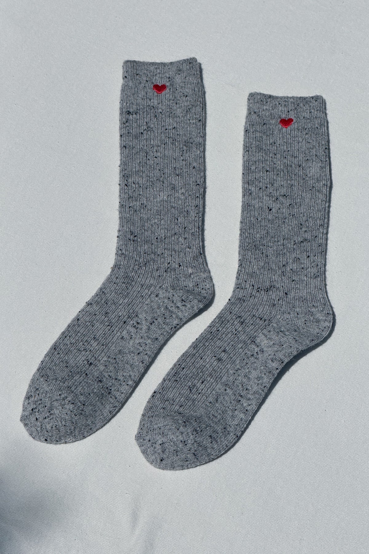 Le Bon Shoppe - Embroidered Snow Socks | Cookies and Cream