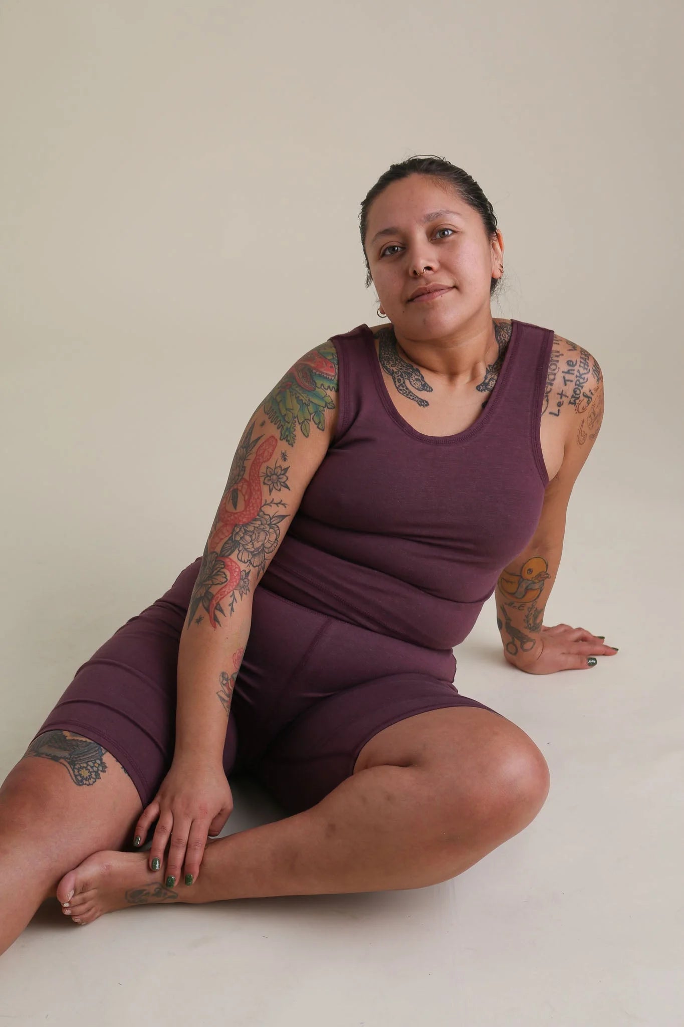 Conscious Clothing - Cotton Hemp Crop Tank | Fig