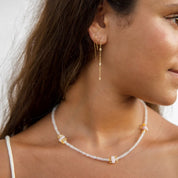 Token Jewelry -  Estella Necklace | Moonstone, Citrine & Kunzite