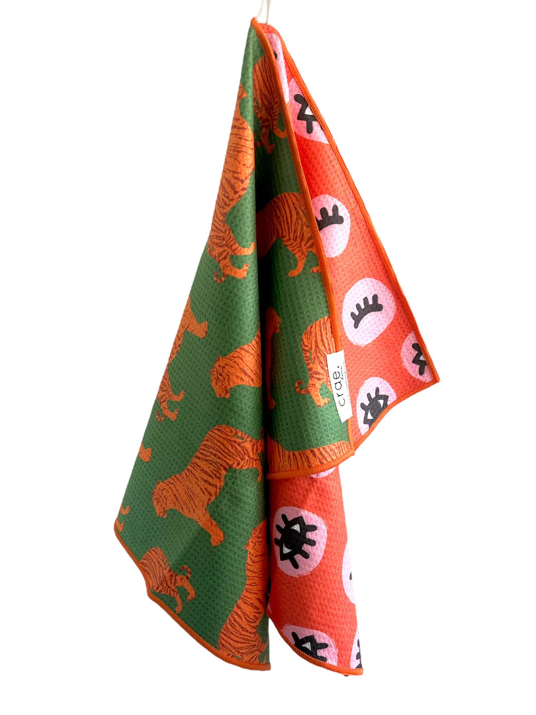 crae. - Reversible Hand Towel | Eye of the Tiger