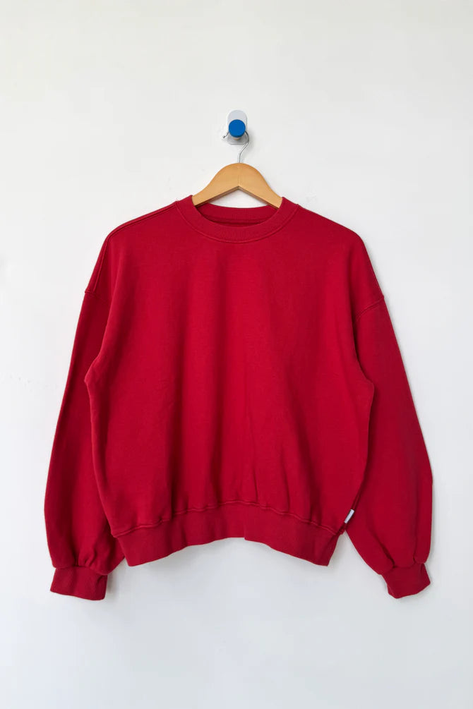 Le Bon Shoppe - French Terry Core Sweatshirt | Red Tulip