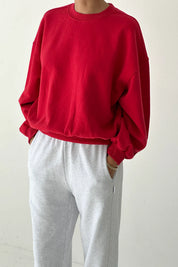 Le Bon Shoppe - French Terry Core Sweatshirt | Red Tulip