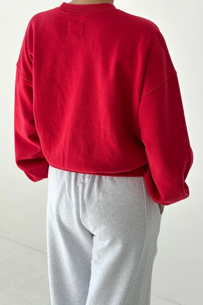 Le Bon Shoppe - French Terry Core Sweatshirt | Red Tulip