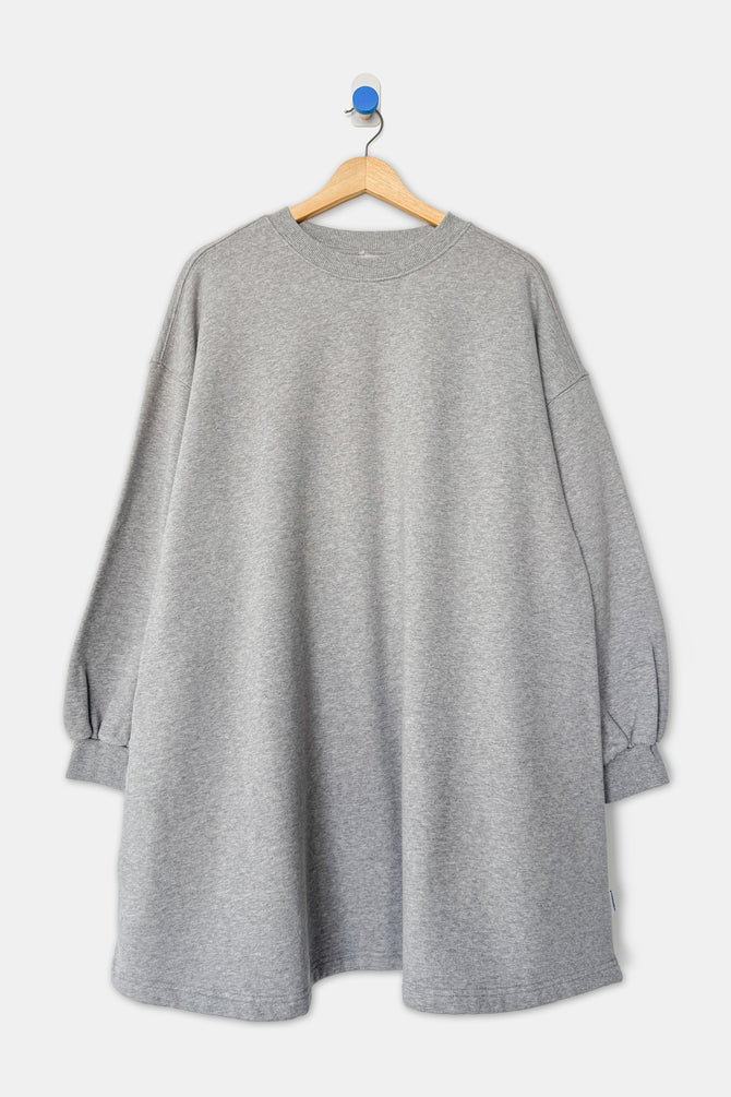 Le Bon Shoppe - French Terry Swing Dress | Melange Grey