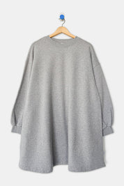 Le Bon Shoppe - French Terry Swing Dress | Melange Grey