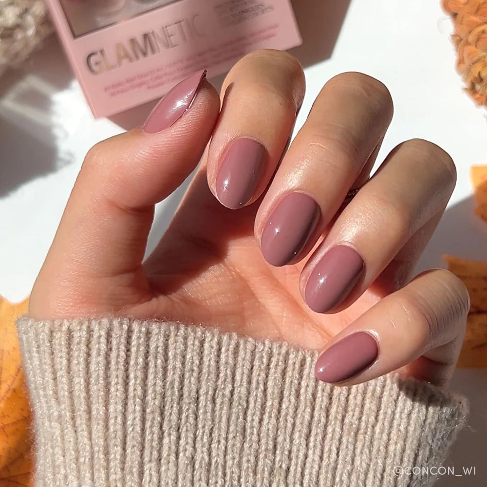 Glamnetic - Fall Mauve Short Oval