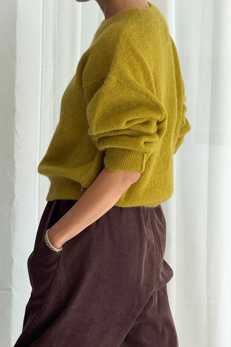 Le Bon Shoppe - Finn Mohair Sweater | Bistro Yellow