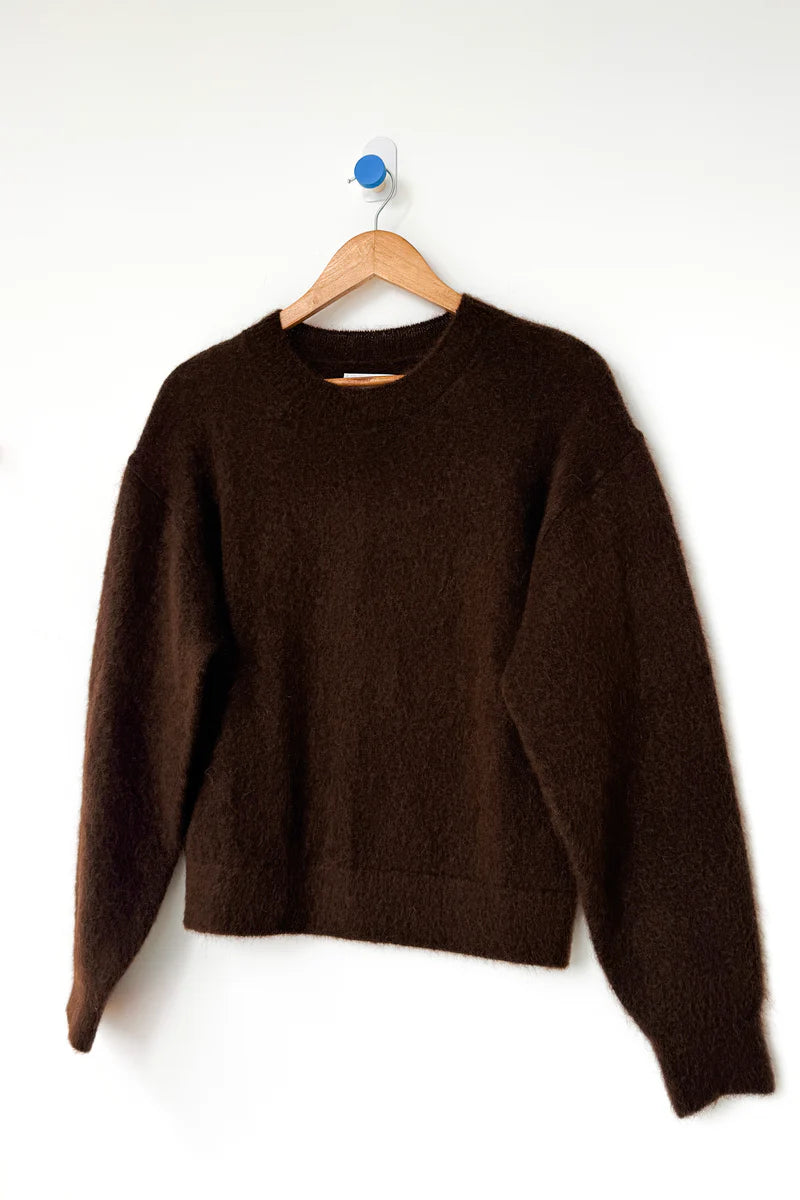 Le Bon Shoppe - Finn Mohair Sweater | Cocoa Bean