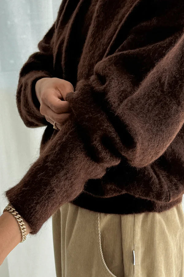 Le Bon Shoppe - Finn Mohair Sweater | Cocoa Bean