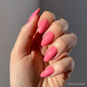 Glamnetic - Flamingo Pink Almond Nails