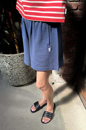 Le Bon Shoppe - Flared Basketball Shorts | Midnight