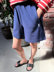Le Bon Shoppe - Flared Basketball Shorts | Midnight