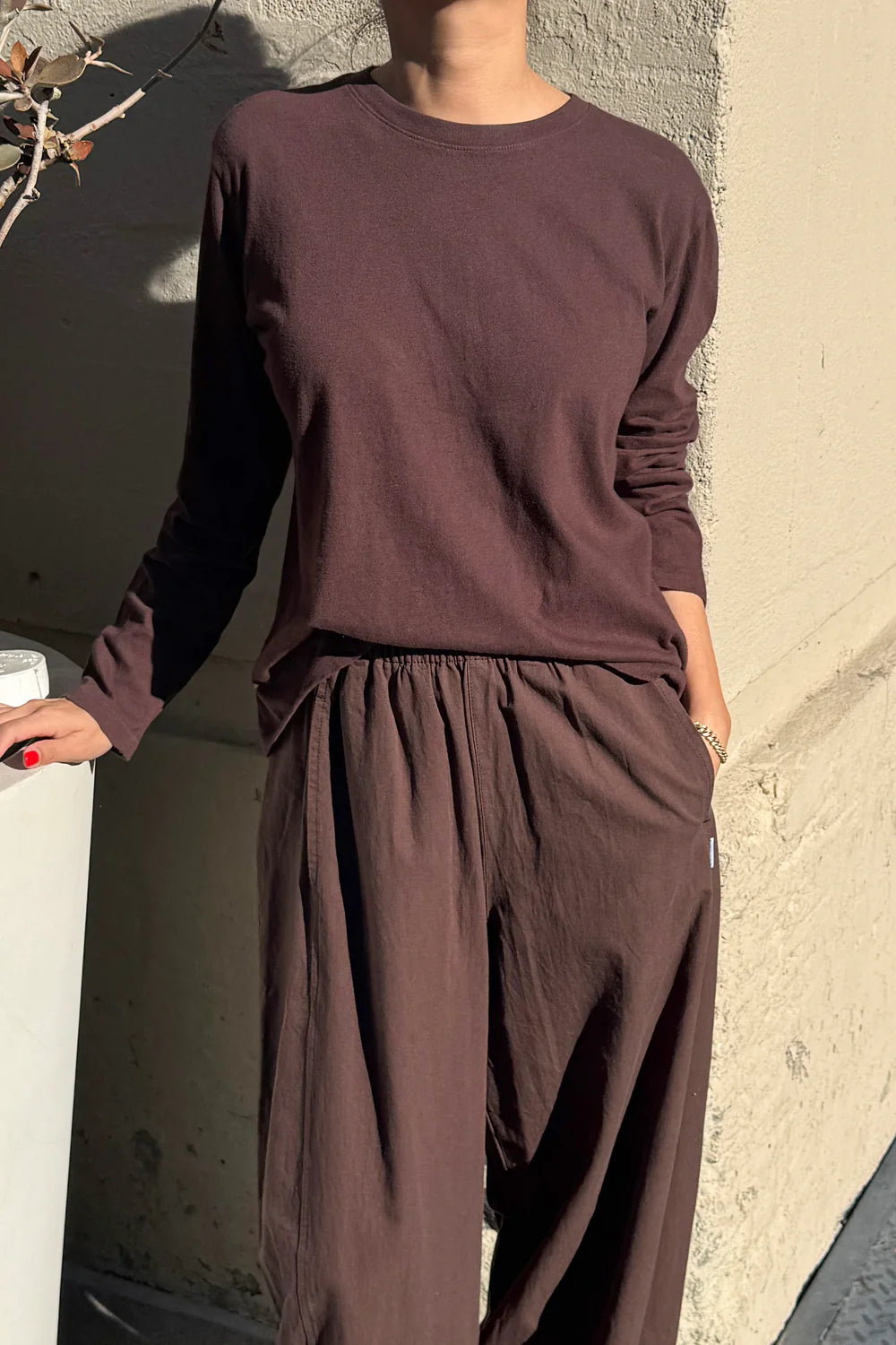 Le Bon Shoppe - Foundation Long Sleeve Tee | Dark Cacao