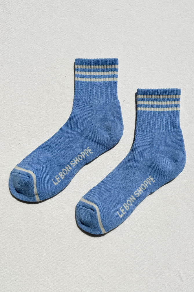 Le Bon Shoppe - Girlfriend Socks | Parisian Blue