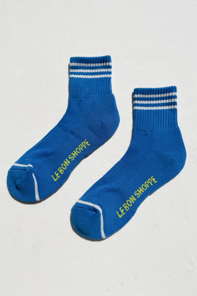 Le Bon Shoppe - Girlfriend Socks | Royal Blue